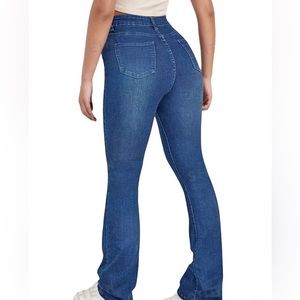 D.jeans High waisted wide leg size 12